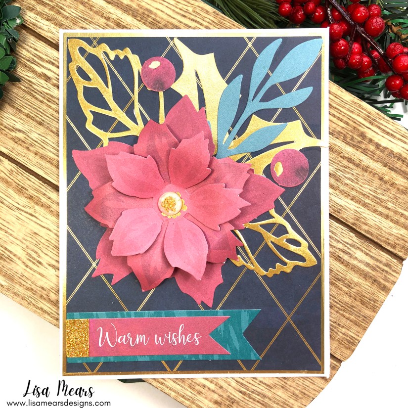 Lisa Mears Spellbinders All Aboard Christmas Kit - 20 Cards