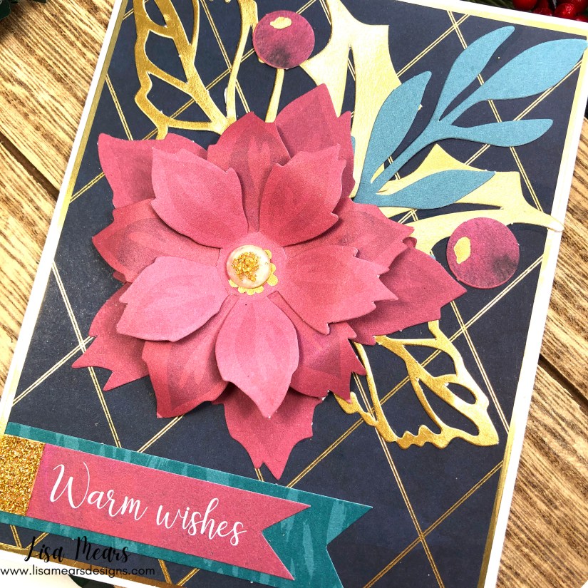 Lisa Mears Spellbinders All Aboard Christmas Kit - 20 Cards