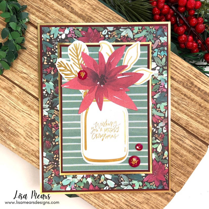 Lisa Mears Spellbinders All Aboard Christmas Kit - 20 Cards