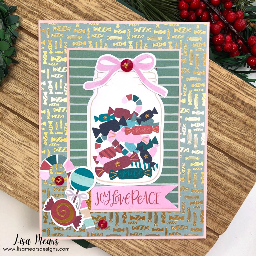 Lisa Mears Spellbinders All Aboard Christmas Kit - 20 Cards