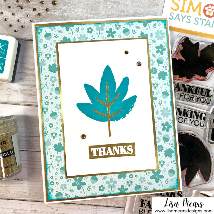 Simon Says Stamp - Painted Leaves - Stamptember Release