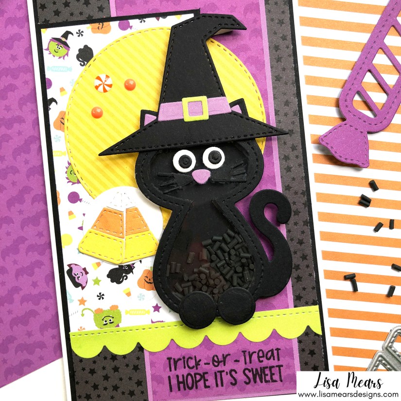 Queen &amp; Company Happy Haunting - 10 Cards 1 Kit - Halloween Shaker Cards