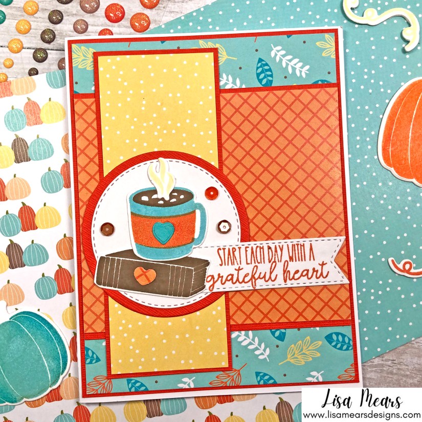 Pink and Main Crafty Courtyard Kit - September 2021 - Pumpkin Season Card 3