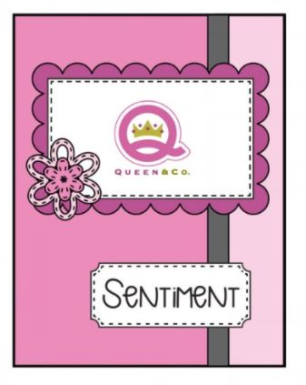 Queen &amp; Co Card Sketch