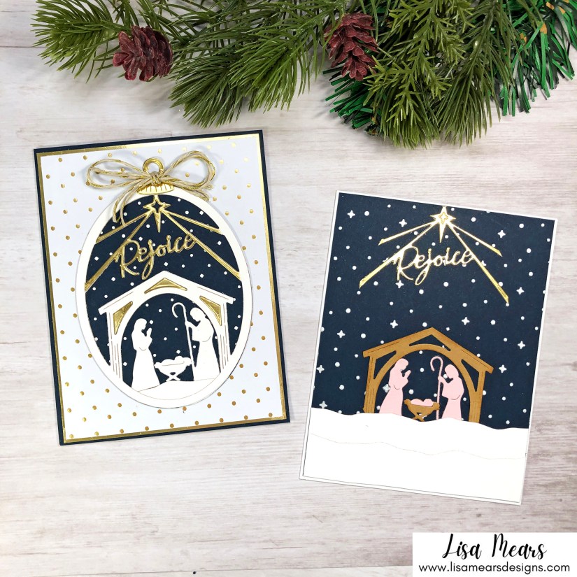Spellbinders Christmas Traditions Collection - Rejoice Nativity