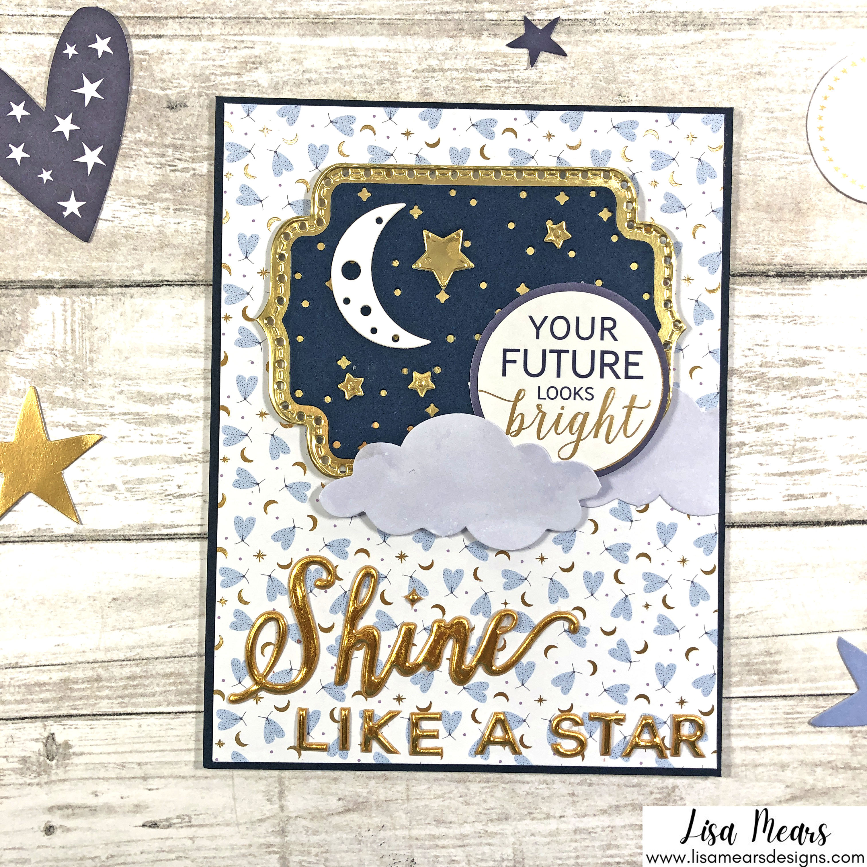 Spellbinders October 2021 Card Kit - You are Stellar! You're future looks bright