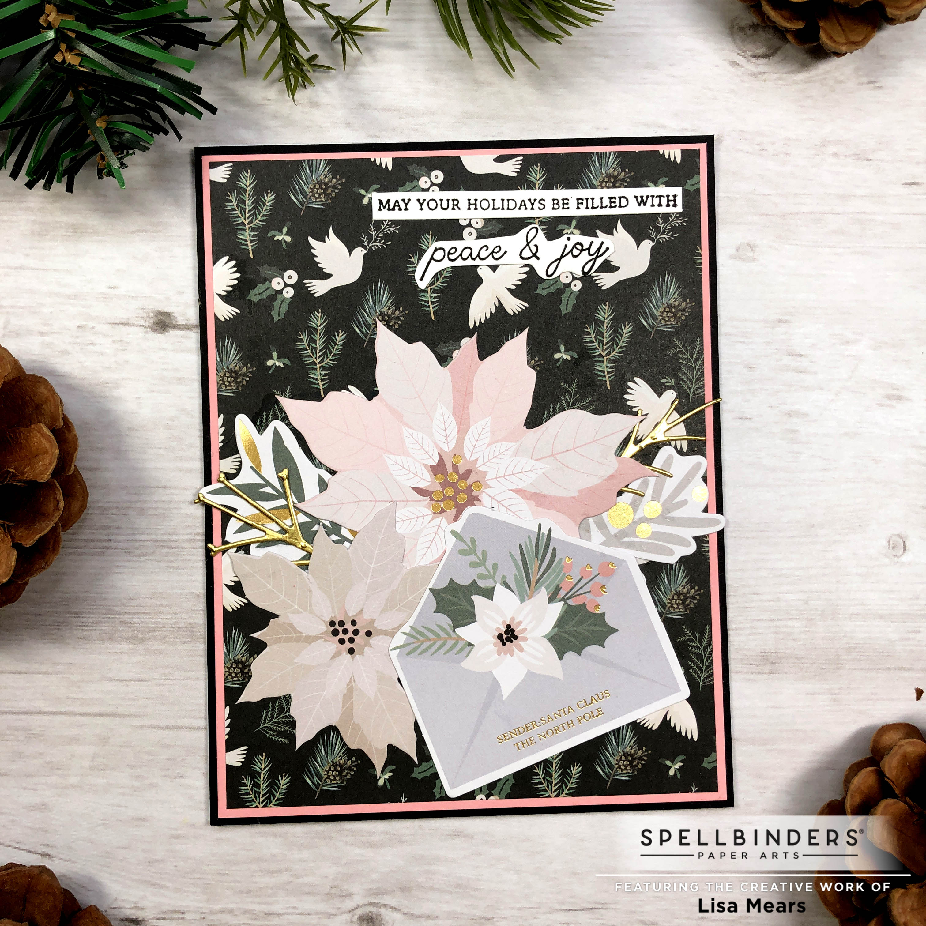 Spellbinders November 2021 Card Kit - Joyful Christmas