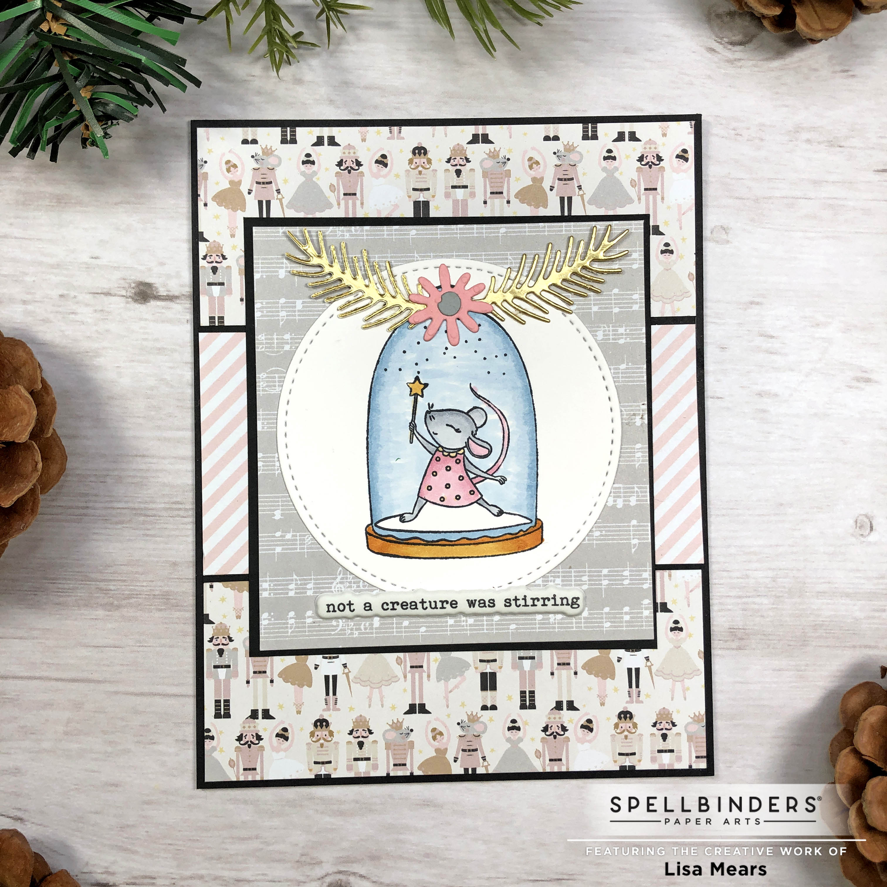 Spellbinders November 2021 Card Kit - Joyful Christmas