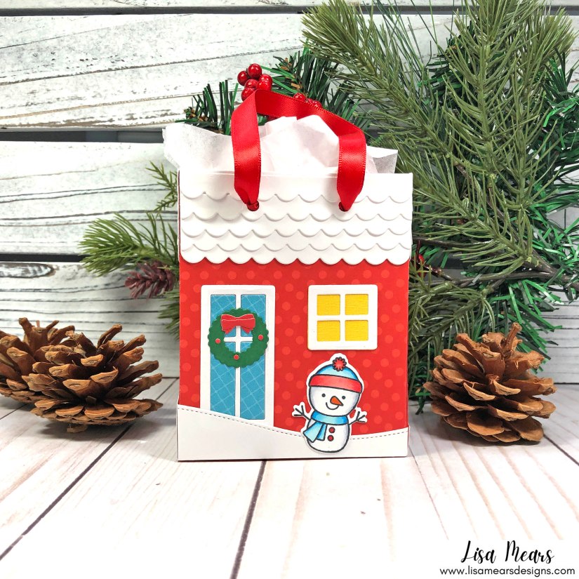 Sweet Treats Gift Bag Sunny Studio - Christmas Gift Bags DIY
