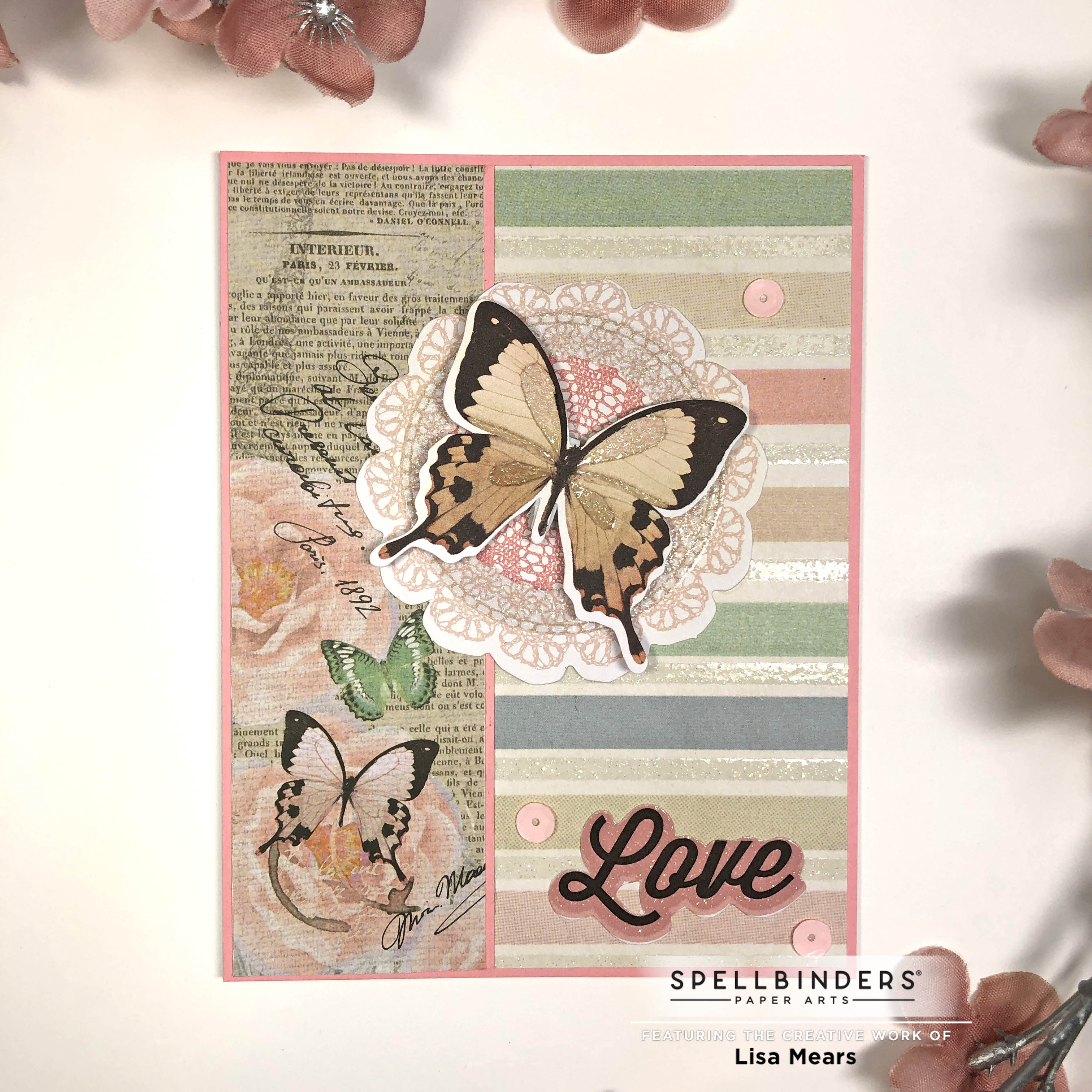 Spellbinders December 2021 Card Kit - 10 Cards 1 Kit