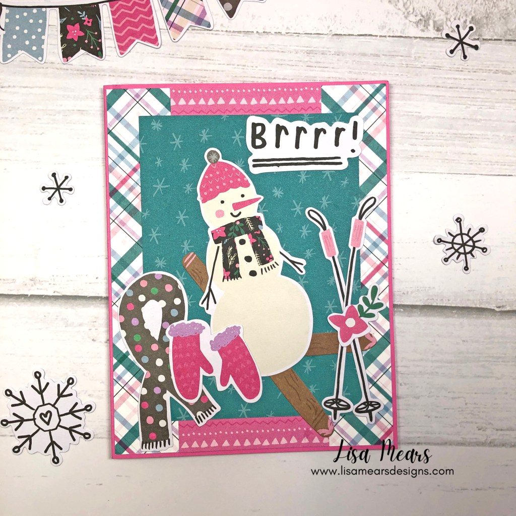 Simple Stories - Feelin' Frosty - 14 Winter Cards with Ephemera
