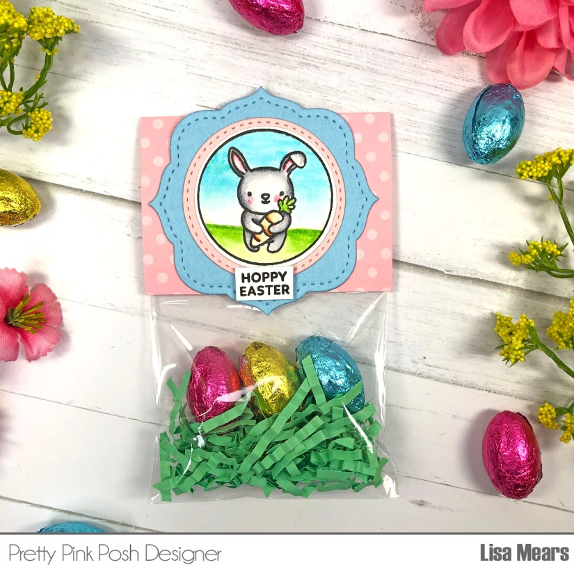 Easter Treat Bags - Pretty Pink Posh Birthday Circles