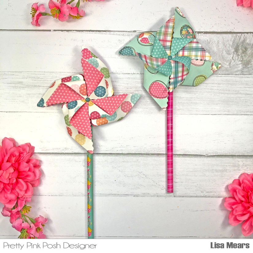 Handmade 3D Pinwheels - Pretty Pink Posh