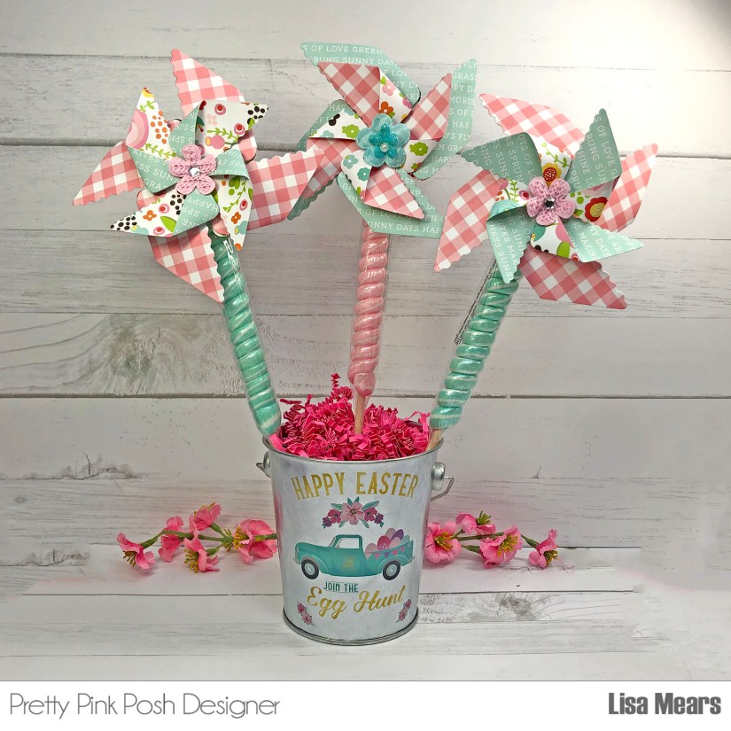 3D Pinwheels - Pretty Pink Posh