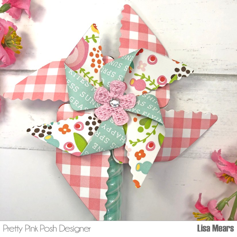 Handmade 3D Pinwheels - Pretty Pink Posh