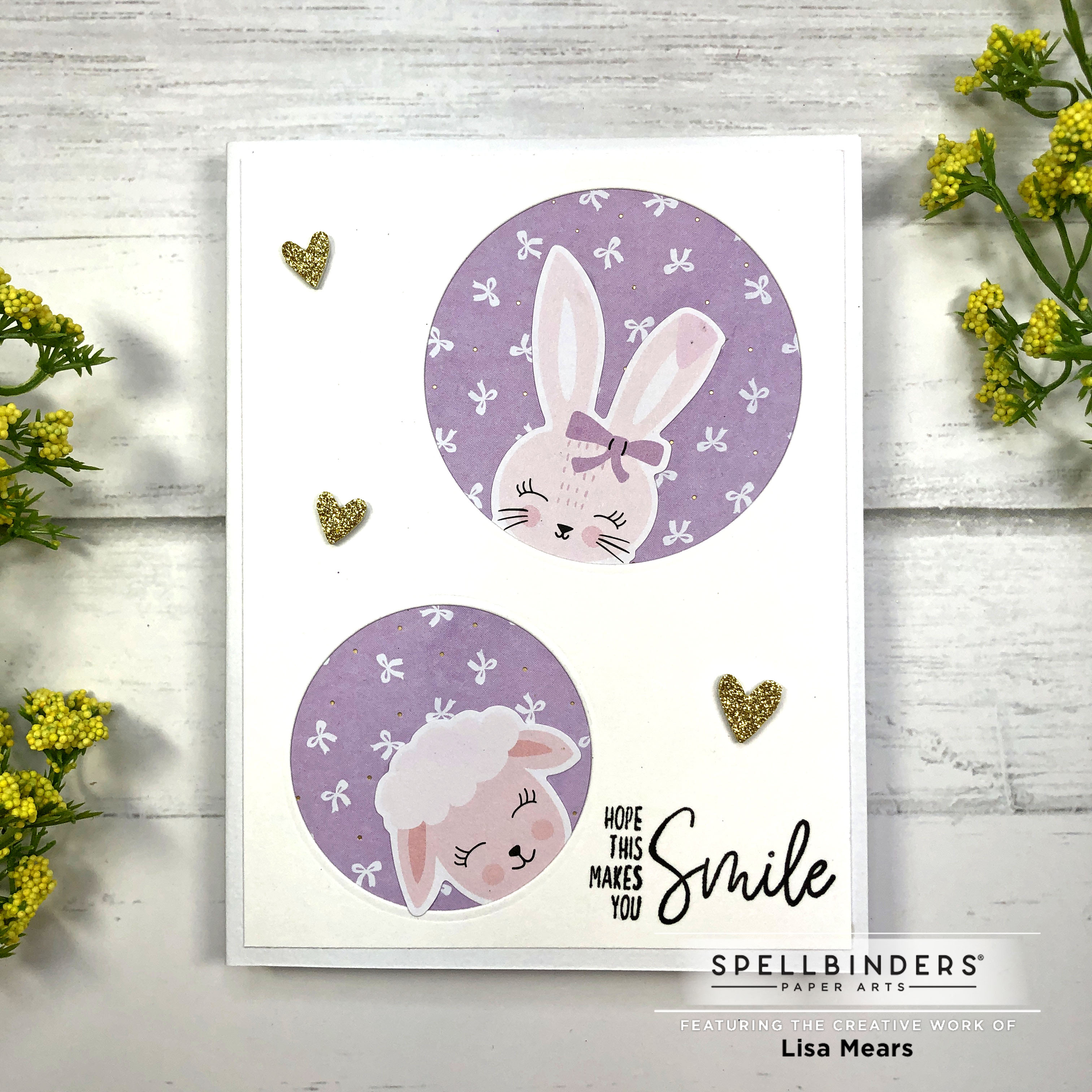 Spellbinders March 2022 Card Kit - Have a Springy Day