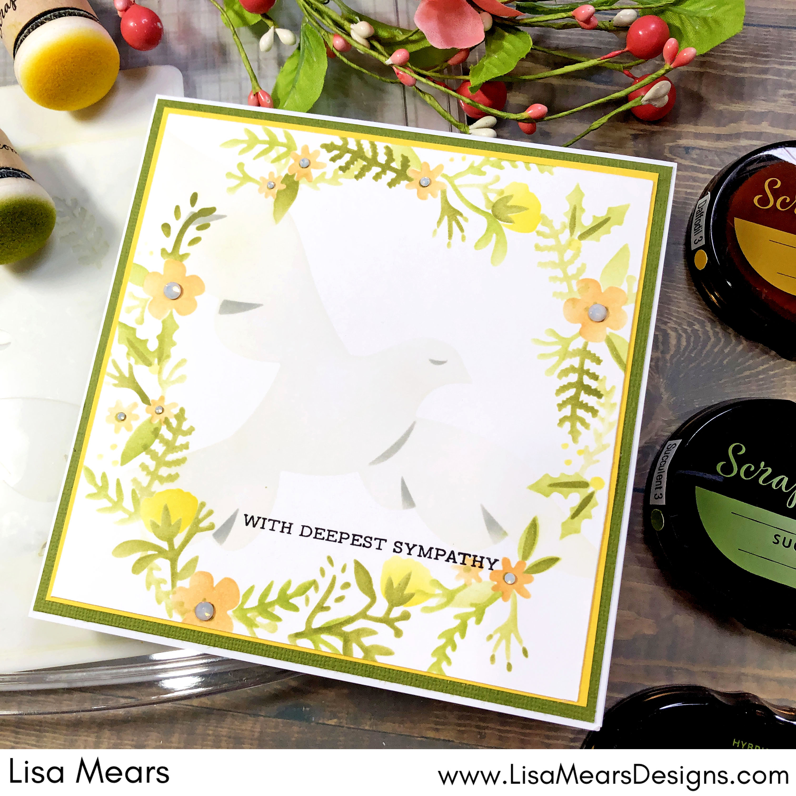 Sizzix Stamp and Stencil Tool - Sizzix Stencil Dove