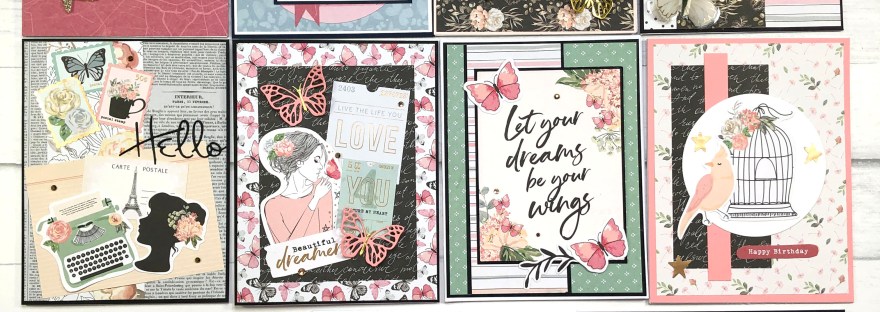 Spellbinders August 2022 Card Kit - Butterfly Sparkle