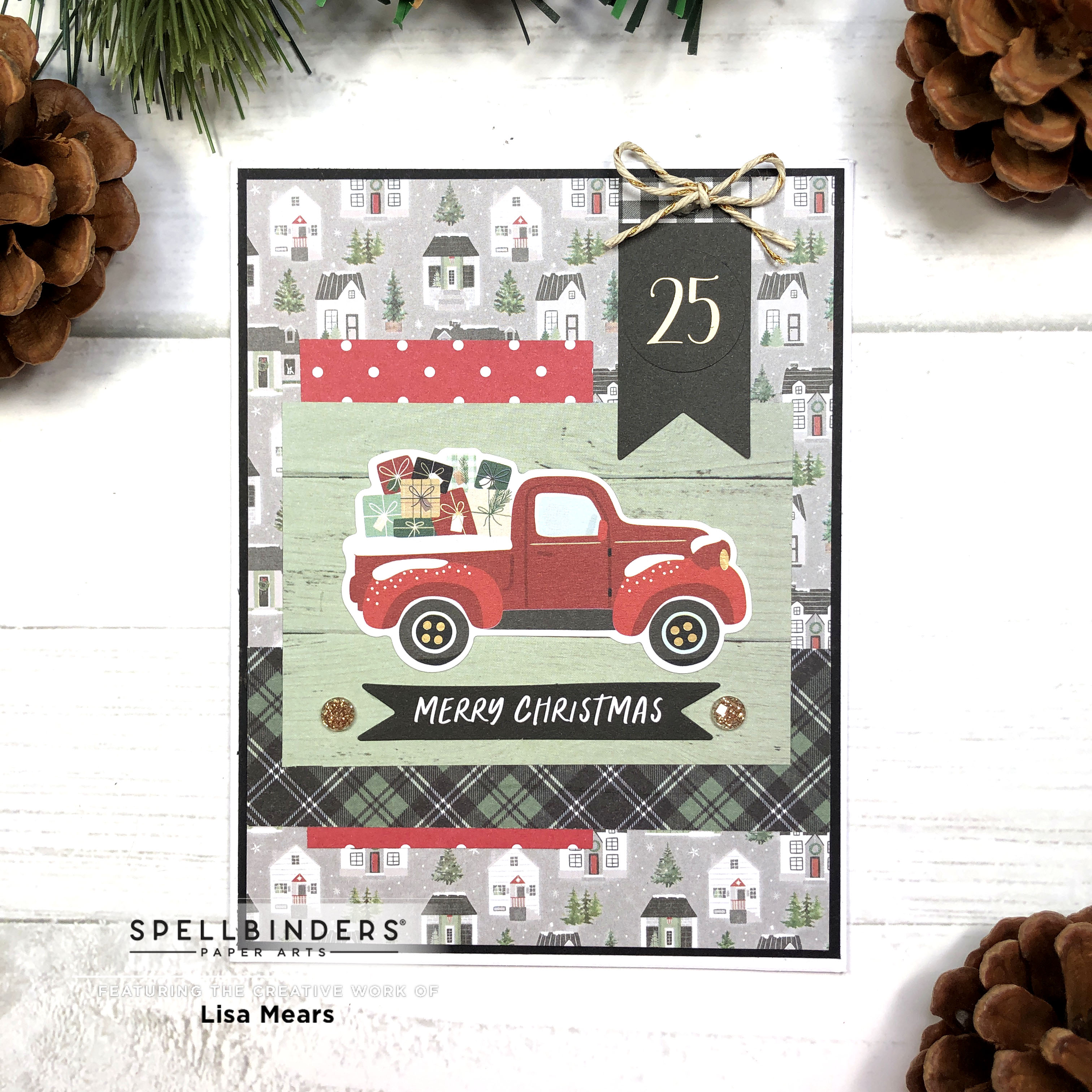 Spellbinders Santa Lane Christmas Kit