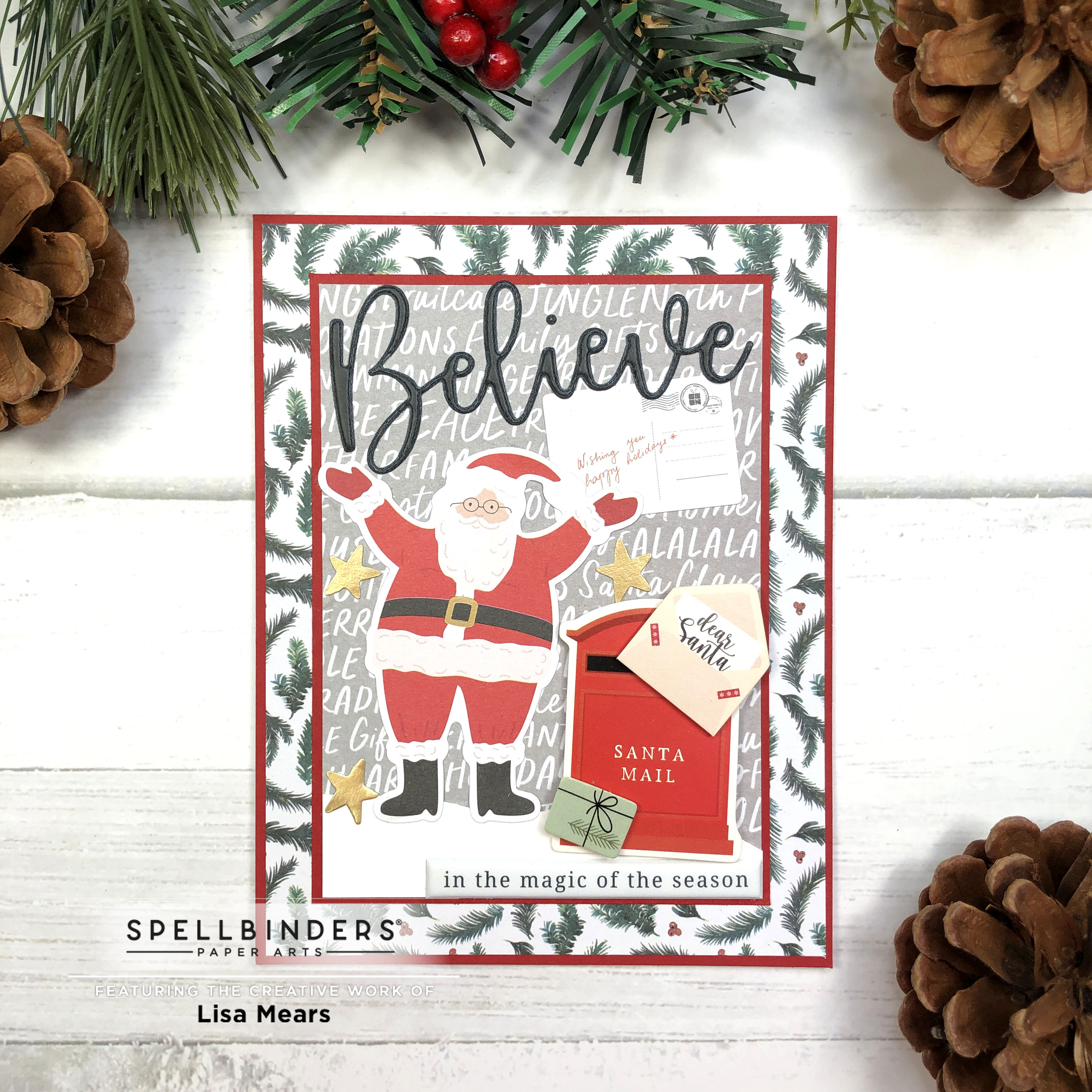 Spellbinders Santa Lane Christmas Kit