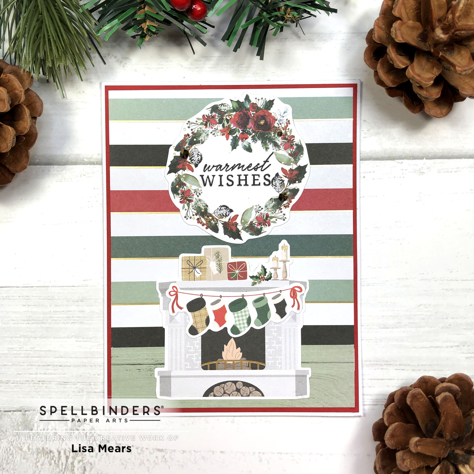Spellbinders Santa Lane Christmas Kit