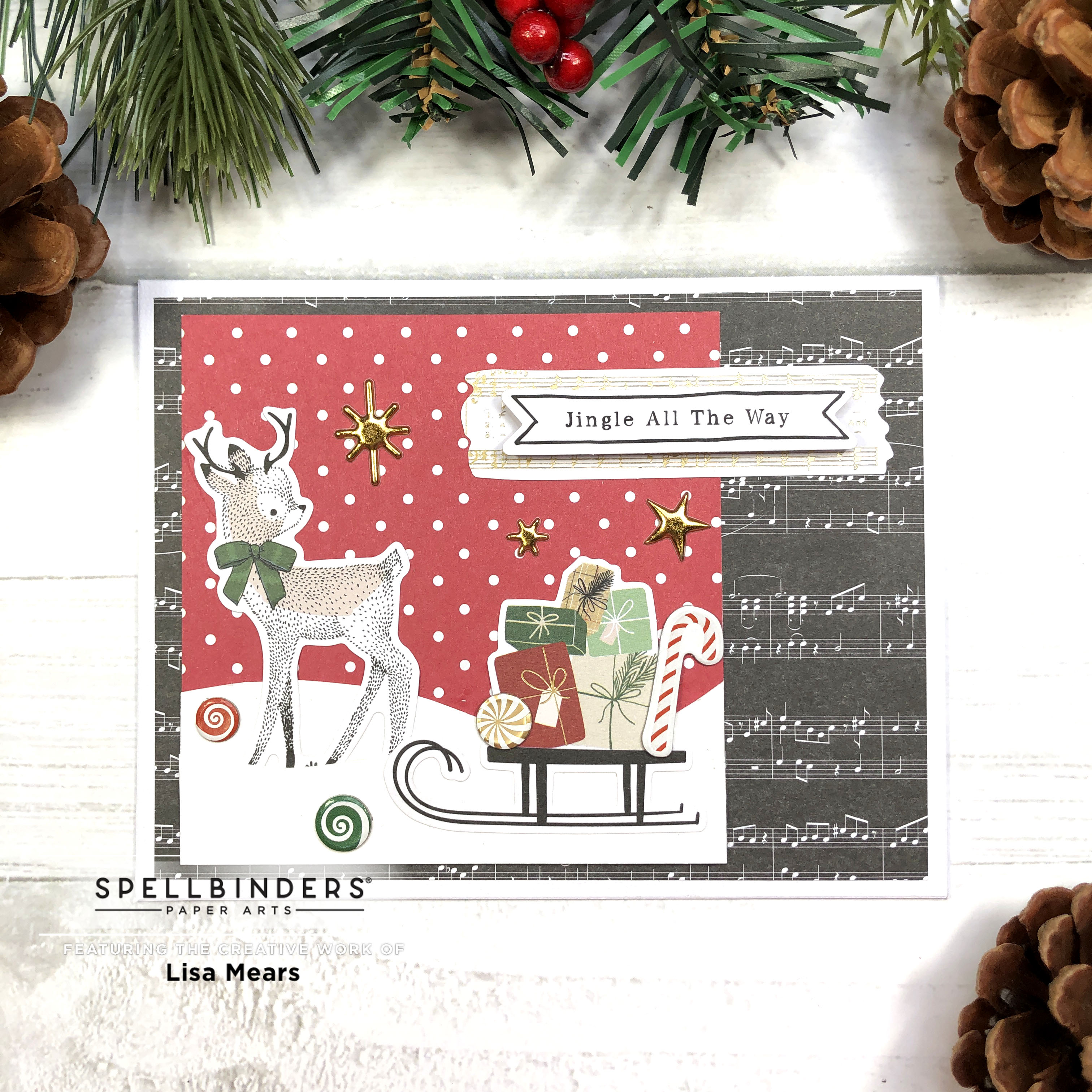 Spellbinders Santa Lane Christmas Kit