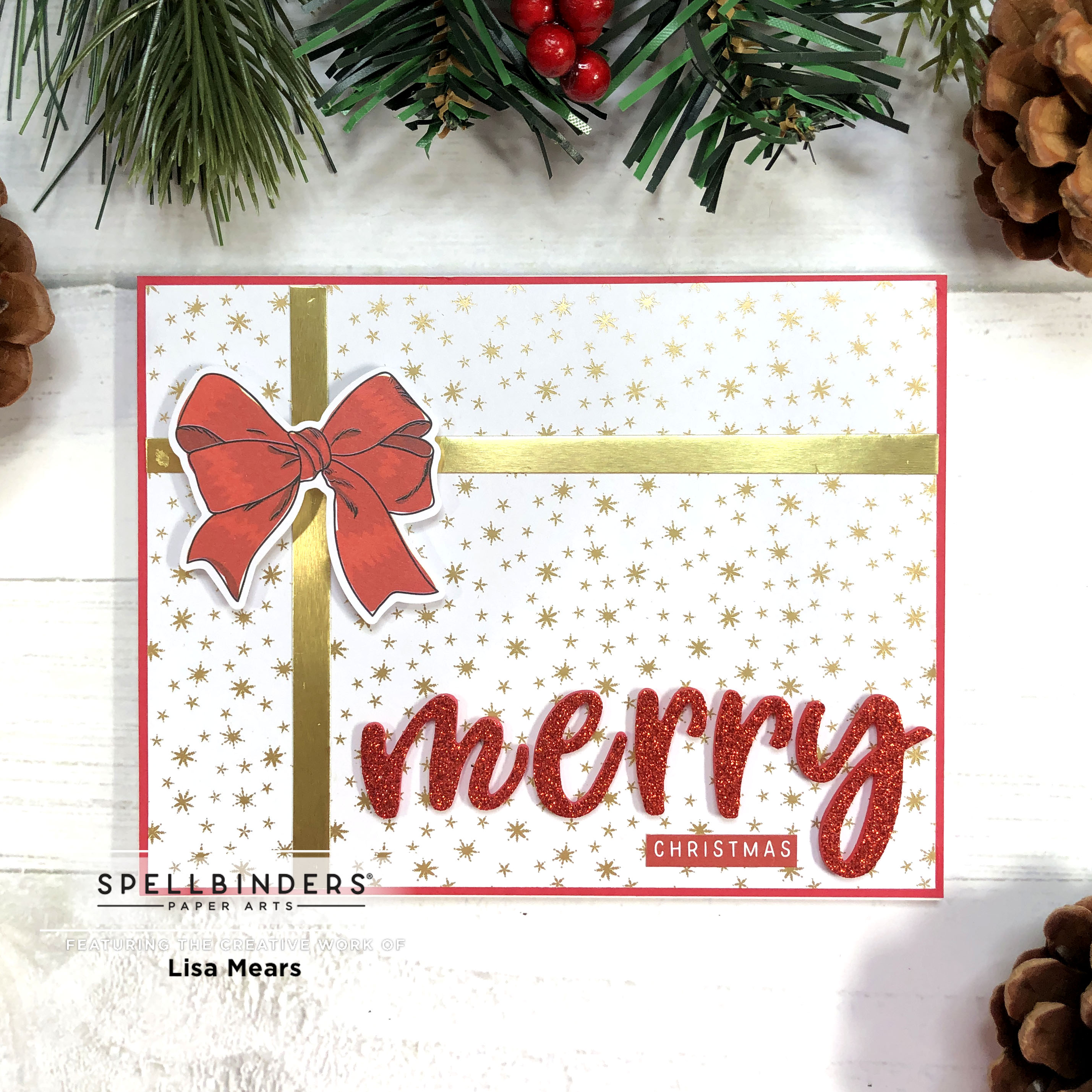 Spellbinders Santa Lane Christmas Kit