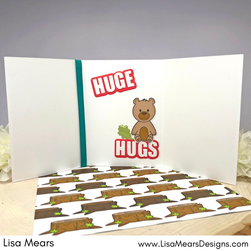 The Stamps of Life November 2022 Card Kit - Tri-fold Card with Critters