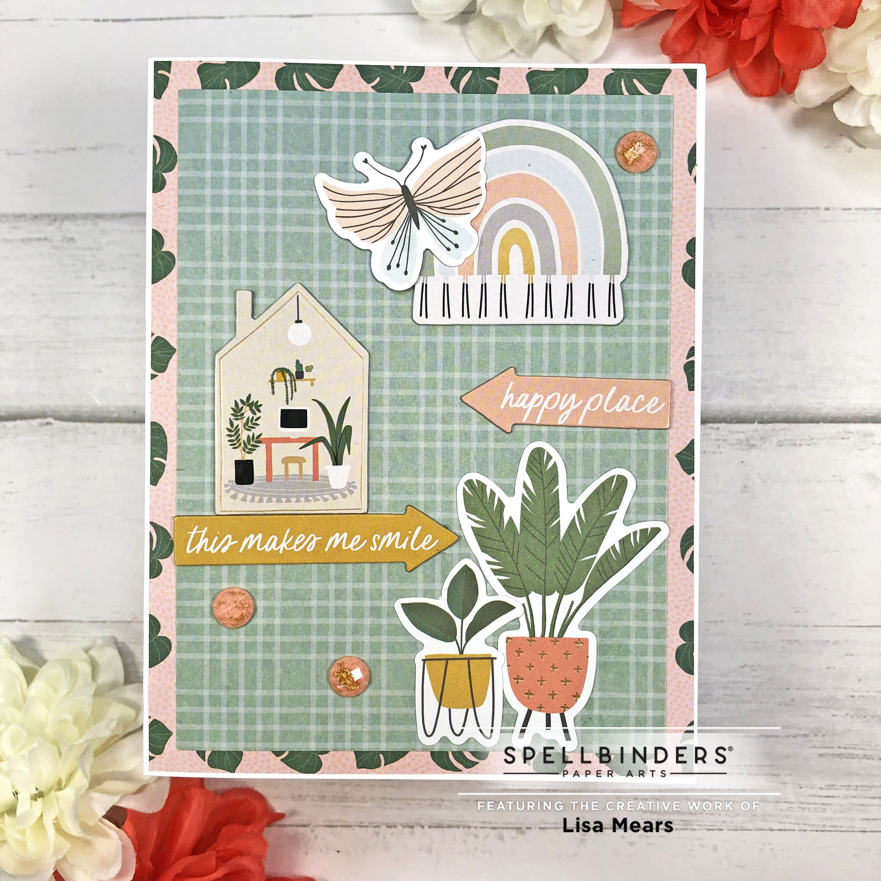 Spellbinders January 2023 Quick and Easy Card Kit - Indoor Garden