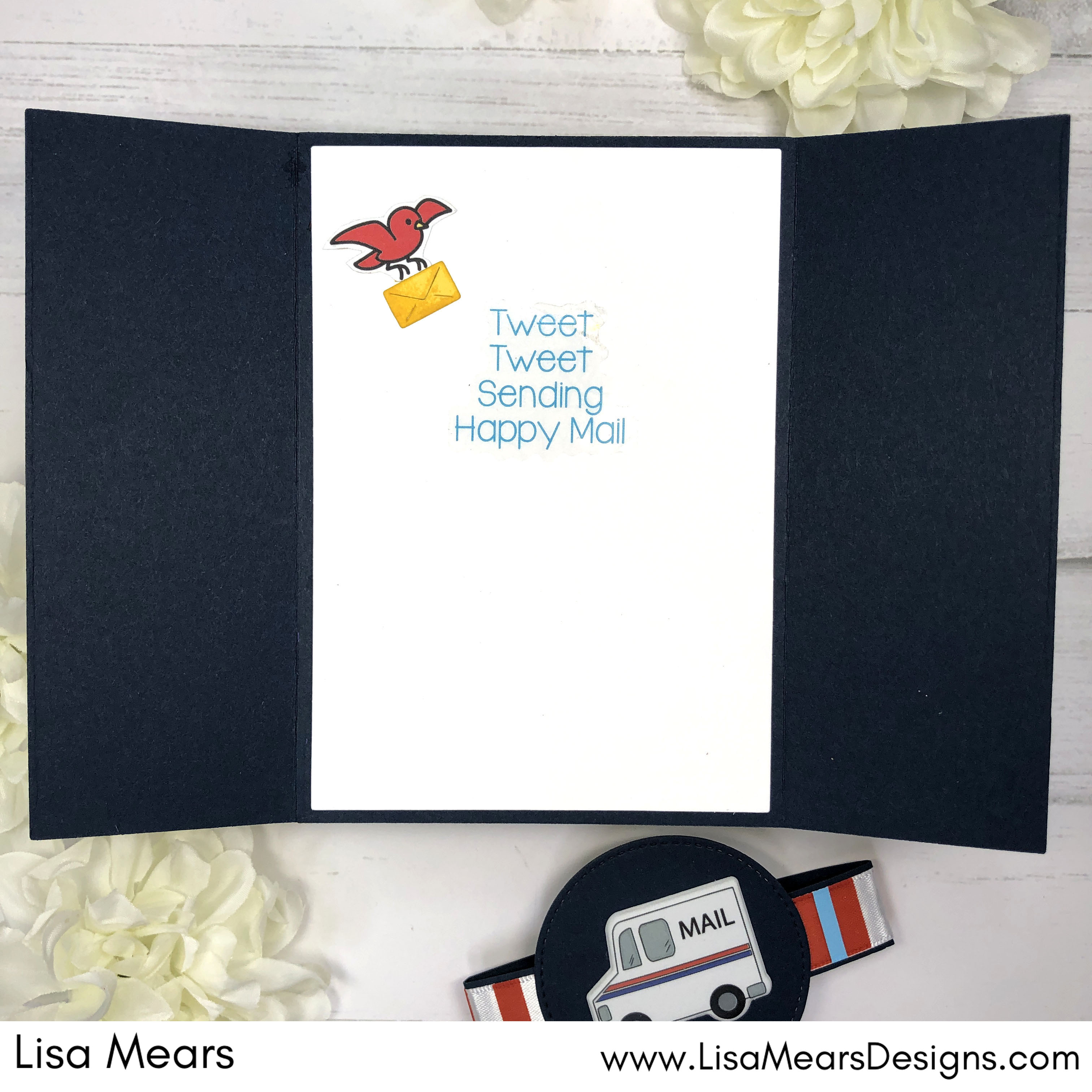 The Stamps of Life January 2023 Card Kit - For You - Handmade card with mailbox