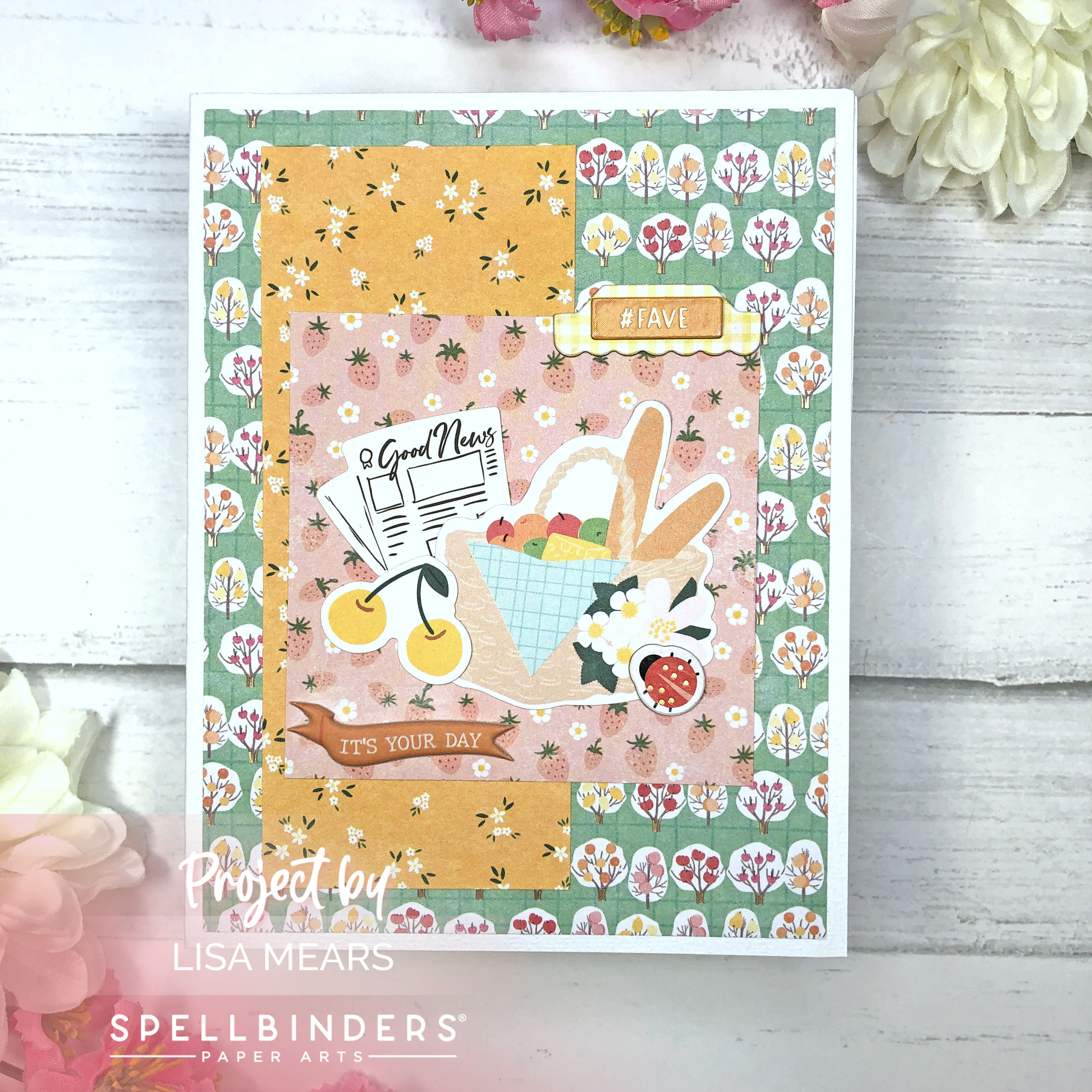 Spellbinders April 2023 Card Kit - Happy Skies Ahead - Handmade card with nges