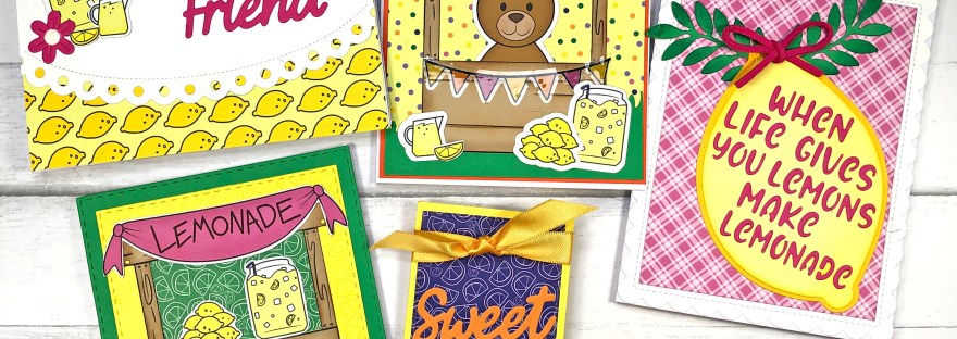 The Stamps of Life April 2023 Card Kit - Lemonade Stand L