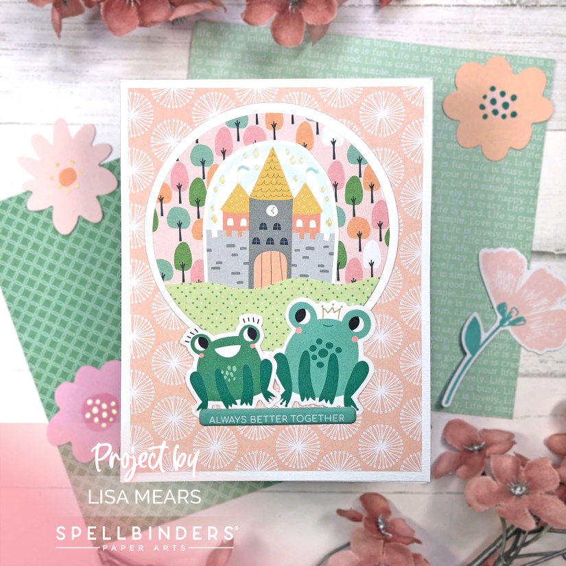 Spellbinders Card Kit – May 2023 – Spreading Happiness – 5 Cards – Lisa ...