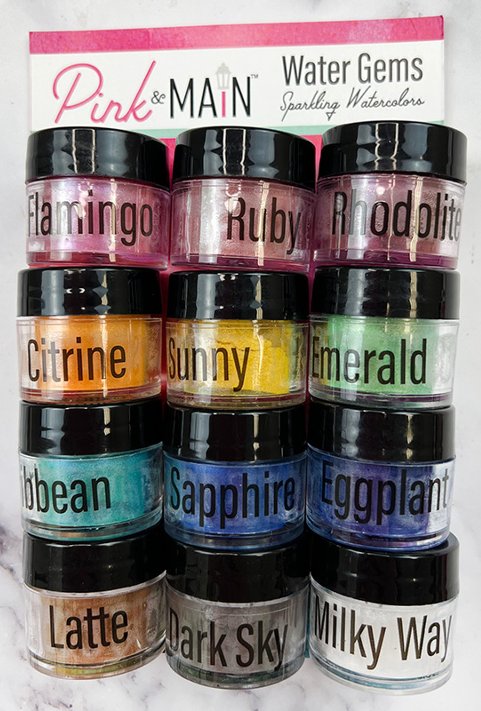 Pink and Main Water Gems