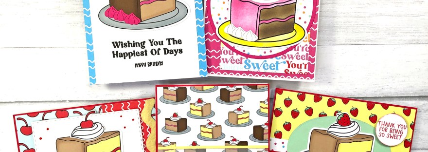 The Stamps of Life June 2023 Card Kit - You're Sweet Collection - Birthday Cards