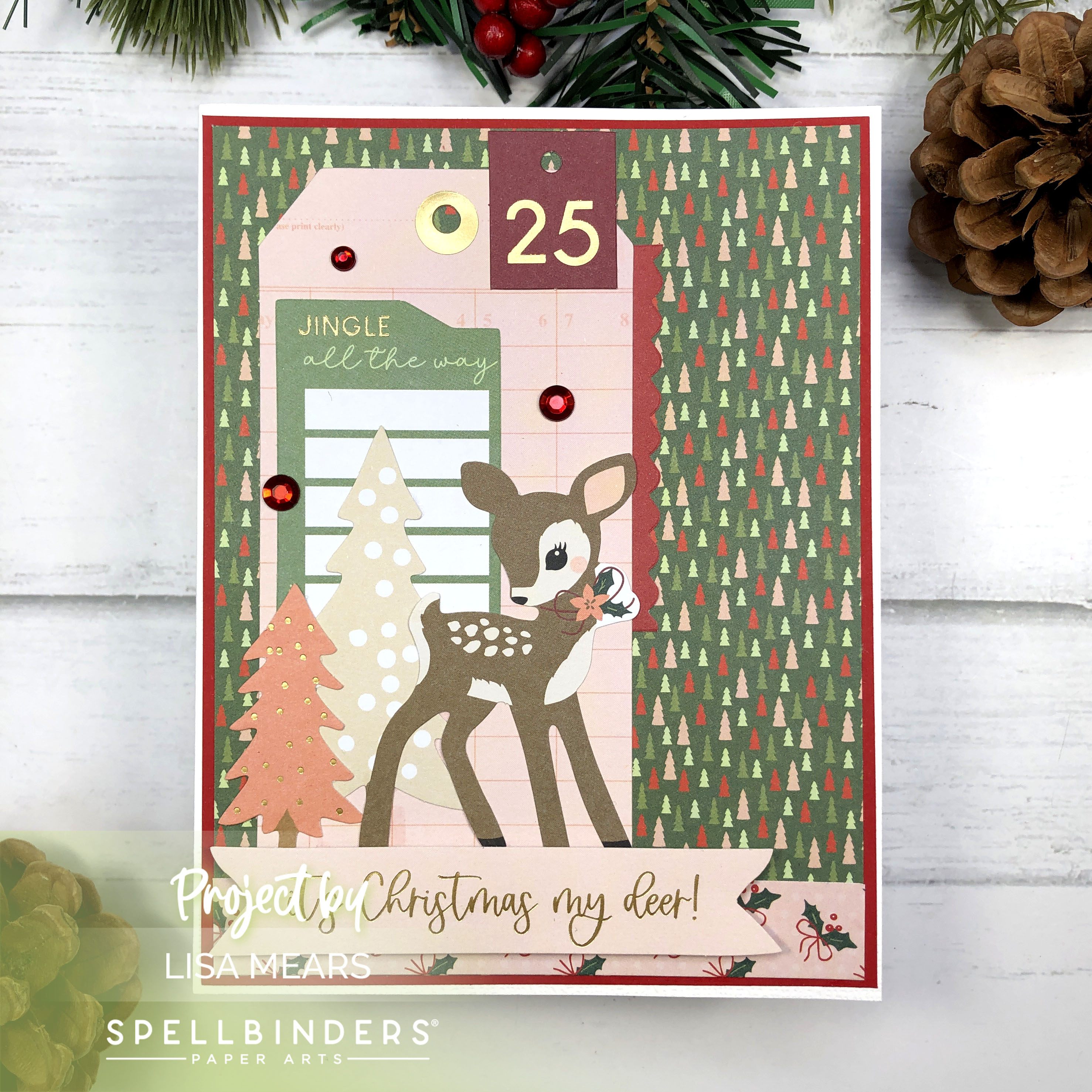 Spellbinders Make It Merry Card Kit - Christmas Cardmaking Kit
