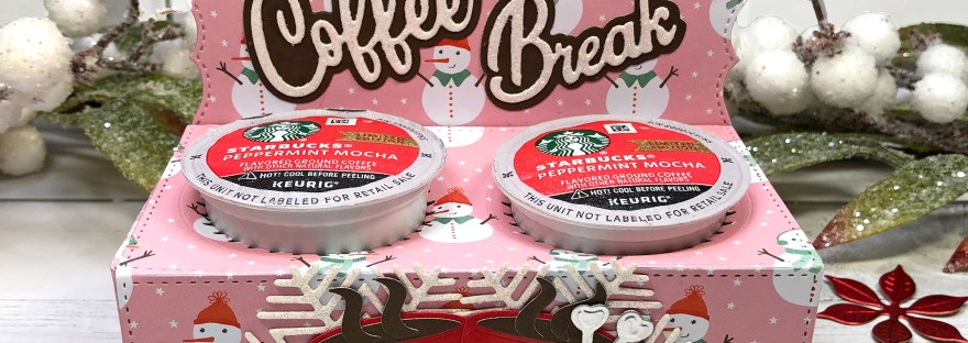 K-Cup Gift Box - Coffee Gift Box - Scrap Diva Designs