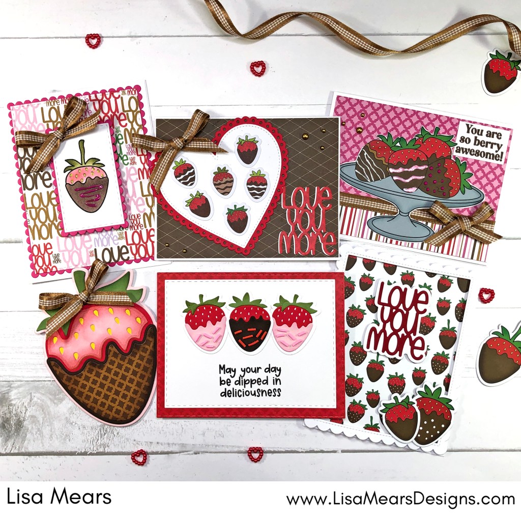 The Stamps of Life December 2023 Love You More - Chocolate Covered Strawberries