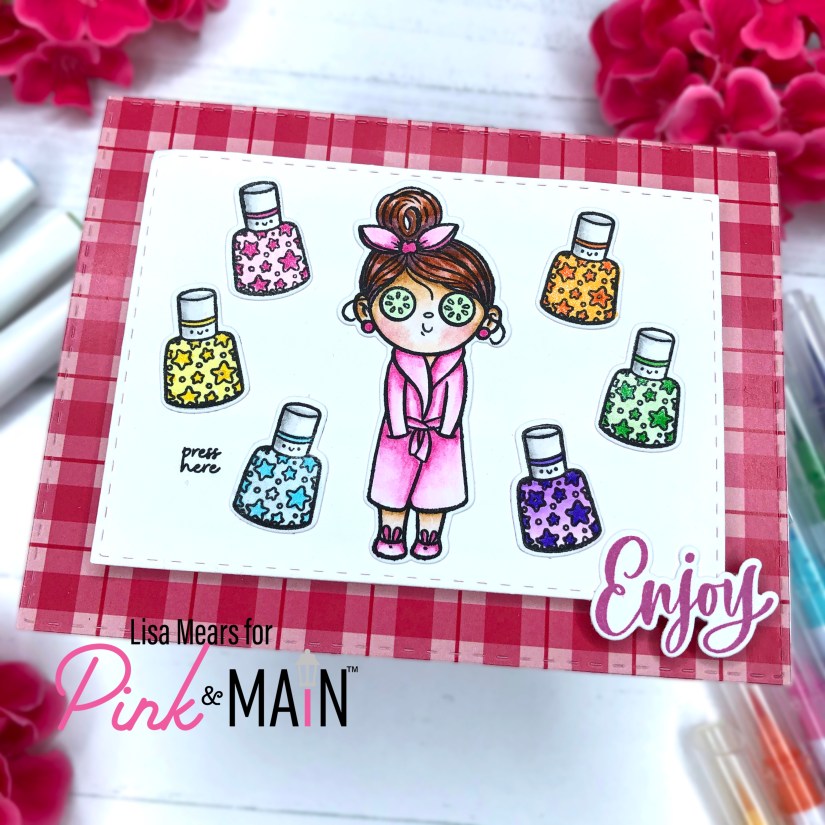 pink and main - Reset - Pear Blossom Press Light up Card - 1