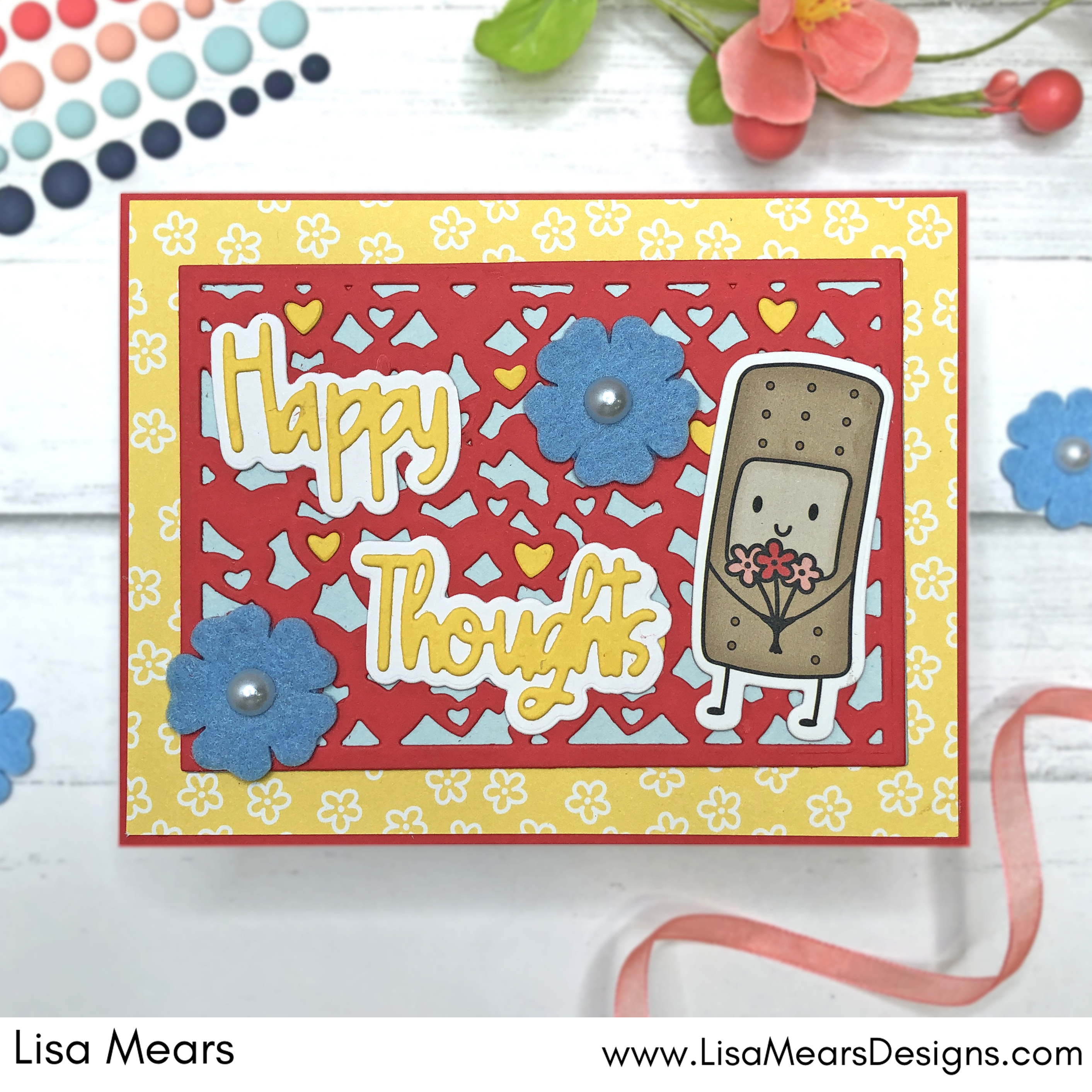 The Stamps of Life January 2024 Card Kit - Happy Thoughts - Get Well Cards