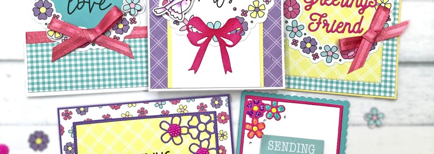 The Stamps of Life - Flower Wreath - Card Kit-L