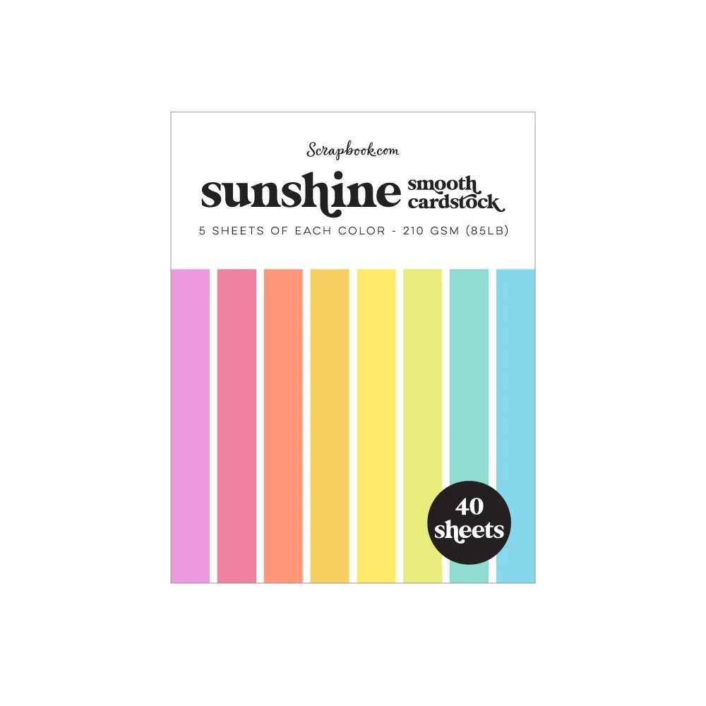 Scrapbook.com sunshine paper pad