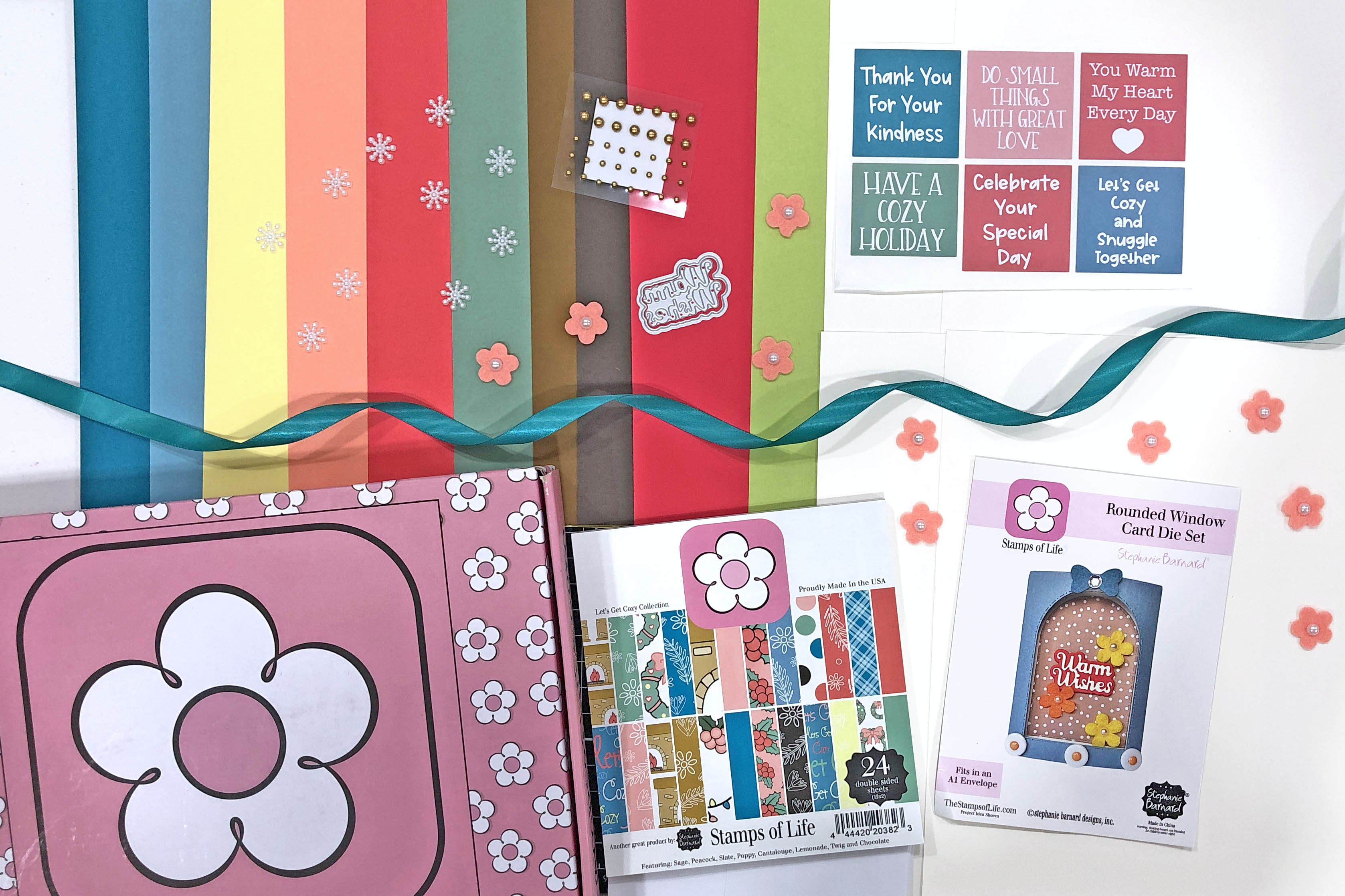 The Stamps of Life October 2024 Cozy Fireplace