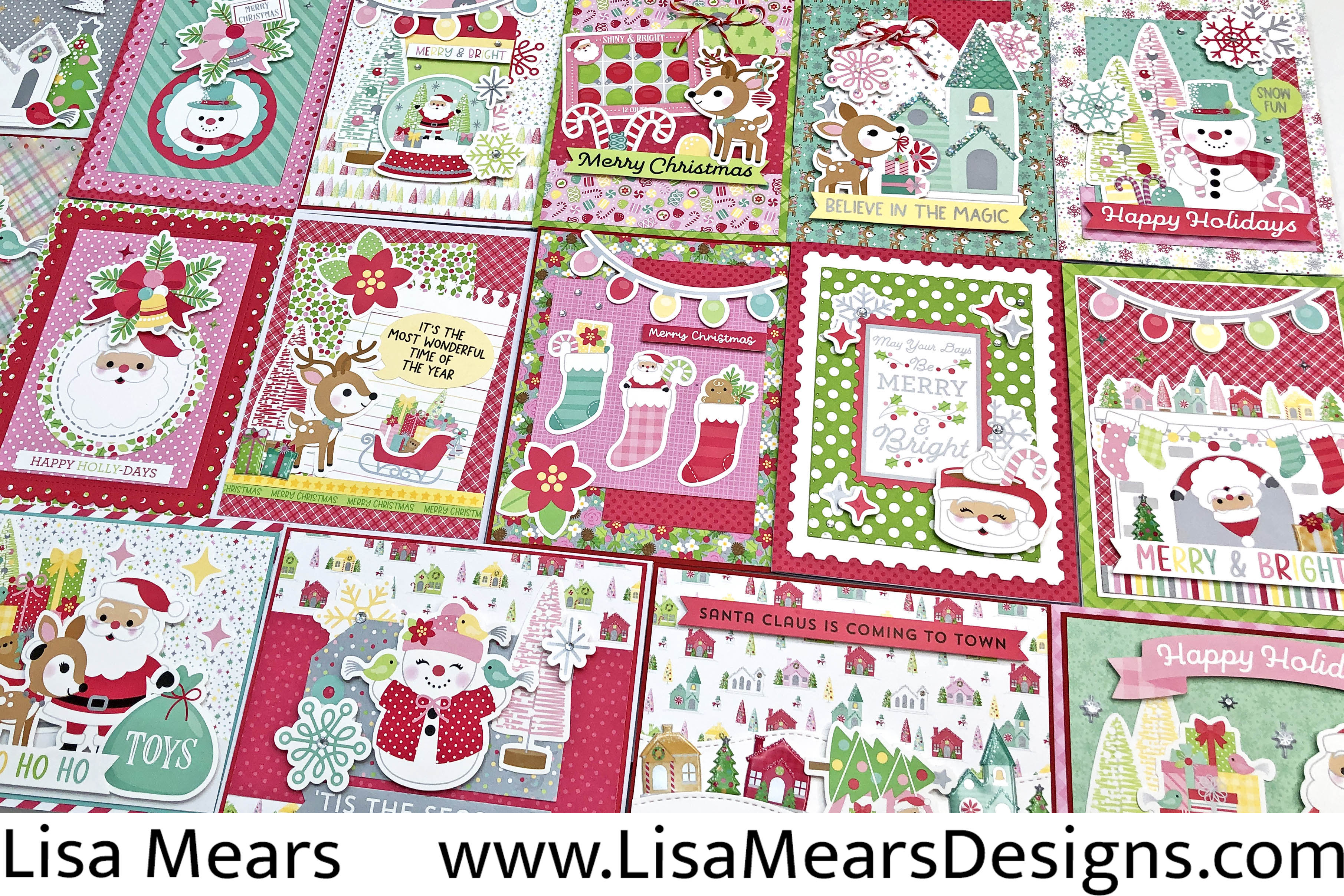 Doodlebug Design Tinsel Time - Christmas Cards