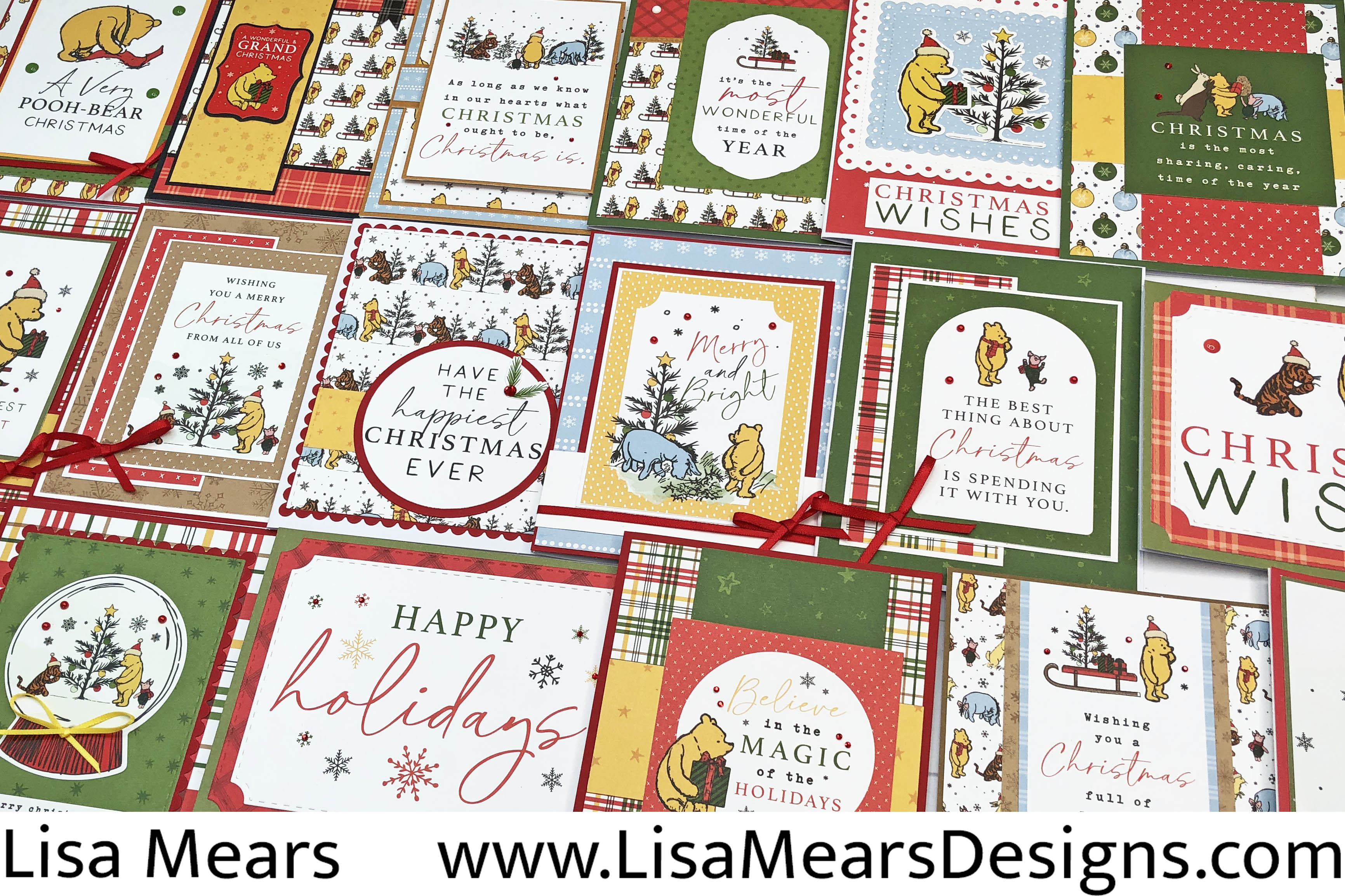 Echo Park Winnie the Pooh Christmas Cards