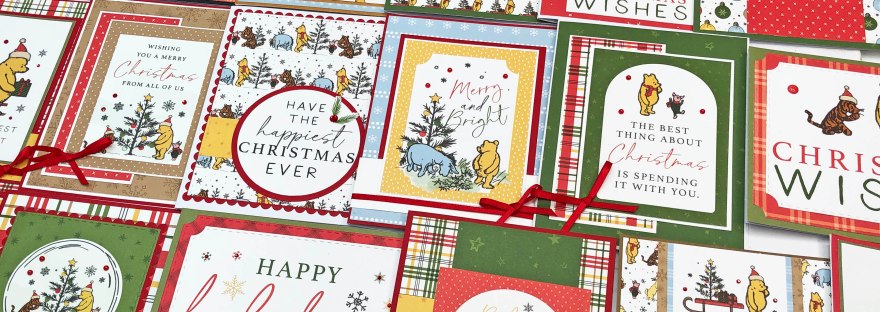 Echo Park Winnie the Pooh Christmas Cards
