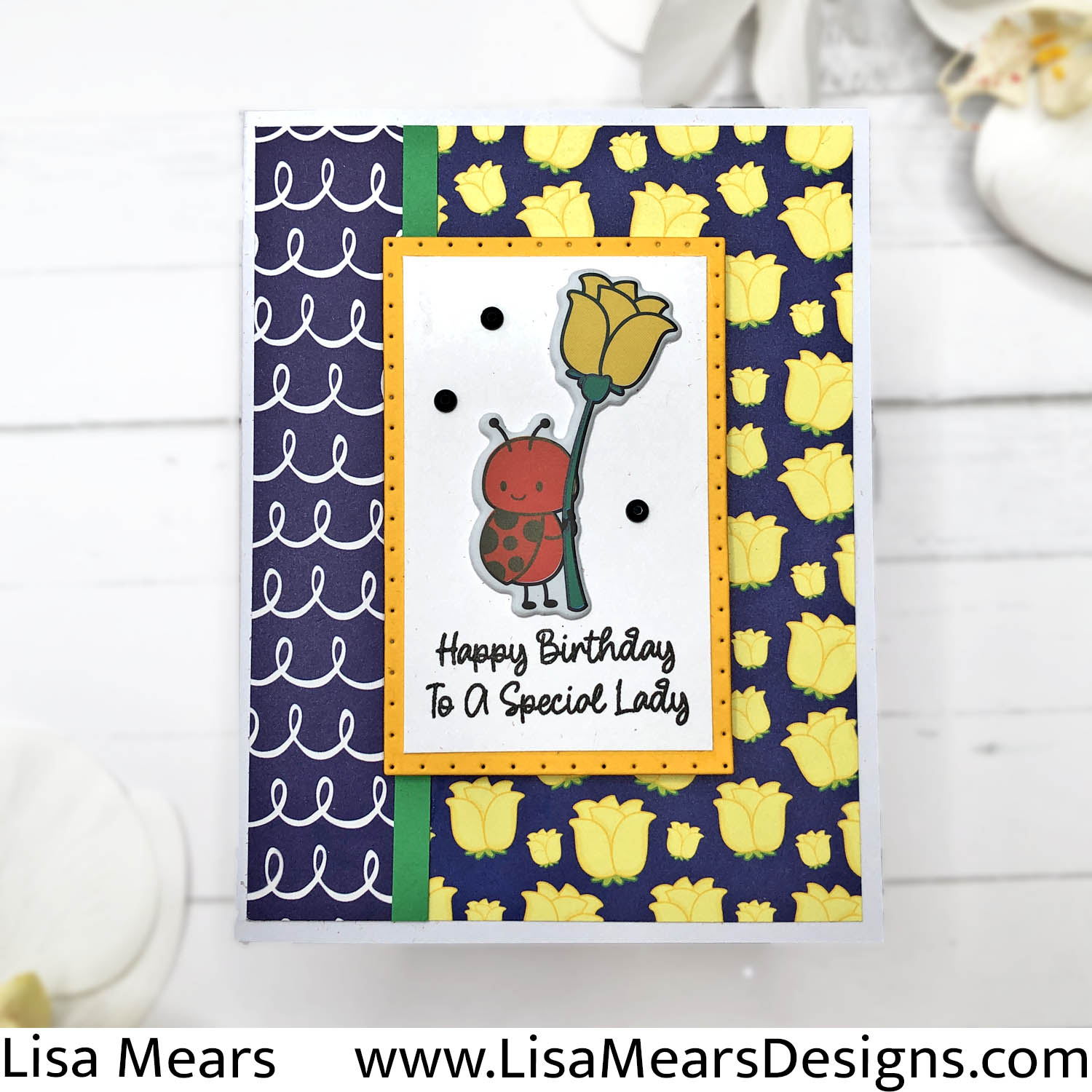Stamps of Life Loveable Ladybugs Card