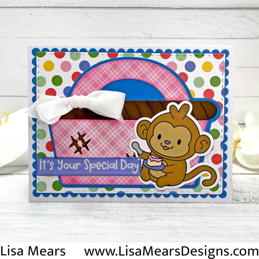 The Stamps of Life February 2025 Card Kit - Wishing You Happiness - Picnic Time Stamp Set