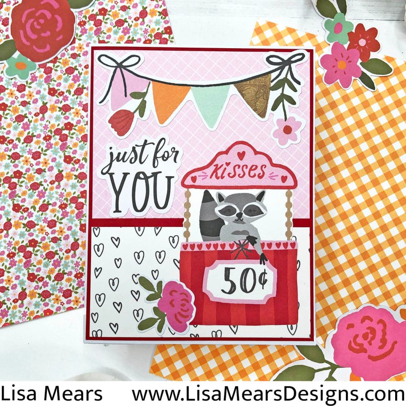 Simple Stories Heartstrings | Valentine's Day Cards | Love Cards | Hearts | Kissing Booth