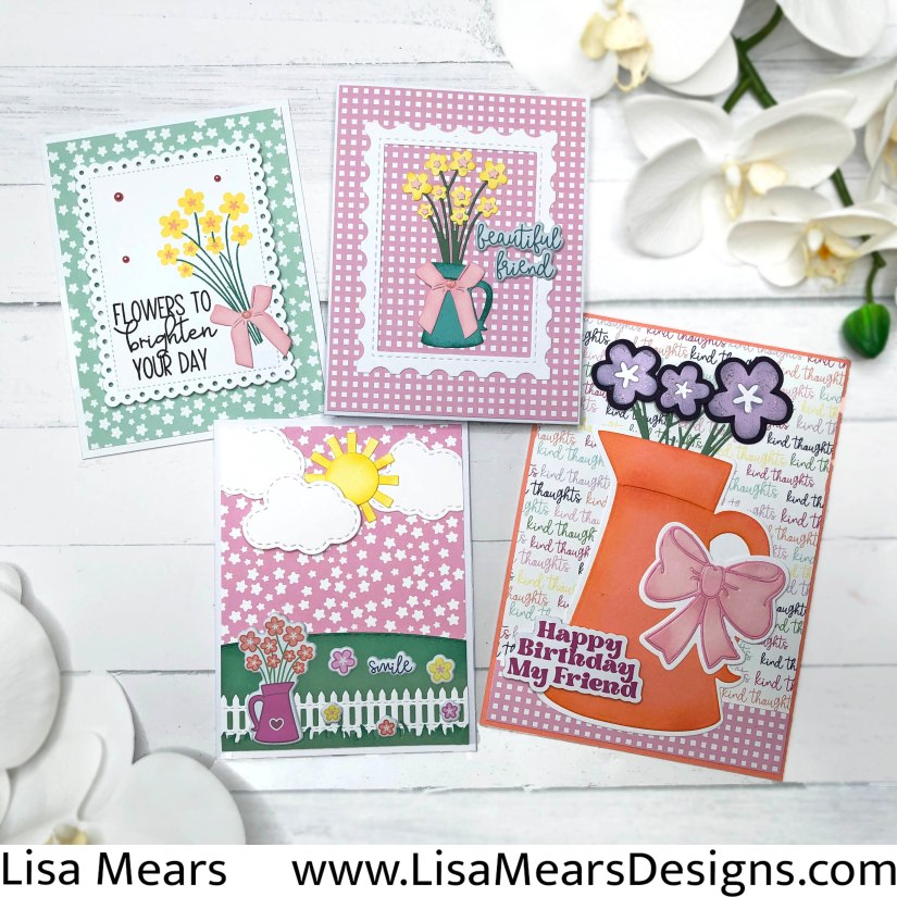 THE STAMPS OF LIFE MARCH CLUB THOUGHTFUL FLOWERS